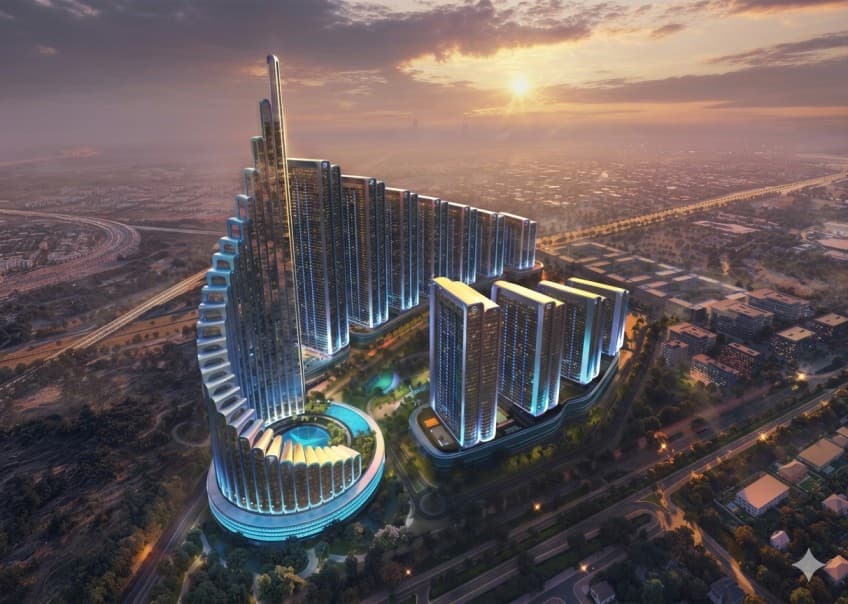 Maybach Six Tower B, Mercedes-Benz Places Binghatti City